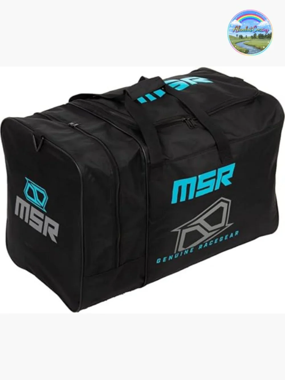 Heavy-Duty Motorcycle Gear Bag - Durable Polyester, Large Capacity